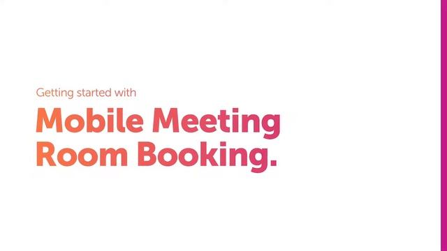 Getting Started: Condeco Meeting Room Booking смотреть онлайн