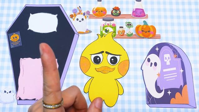 ??Paper DIY Lalafanfan Duck Halloween Costume & Spooky Haunted House Decor 집 장식: 할로윈 스페셜?? смотреть онлайн