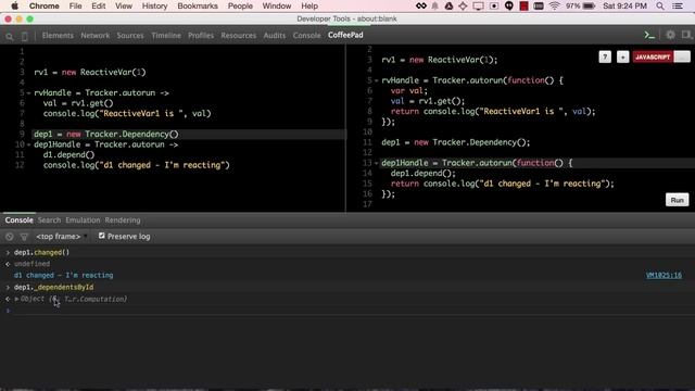 Meteor Reactivity Concepts Explained For Humans смотреть онлайн