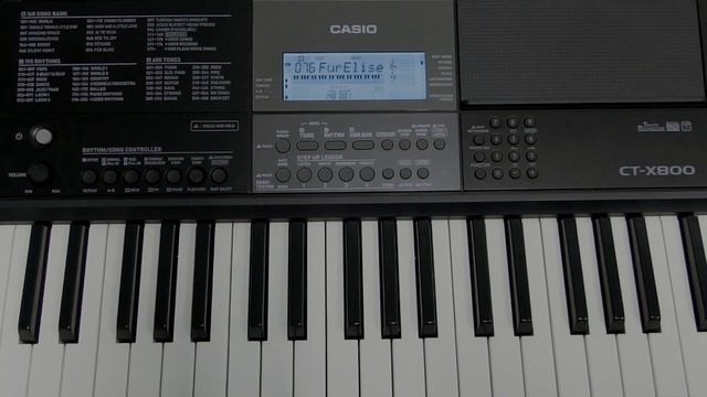 Casio CT-X800 #2.1 Step Up Lesson PART 1 (Part Select/ Phrase/ Listen/ Tempo Change/ Easy Mode) смотреть онлайн