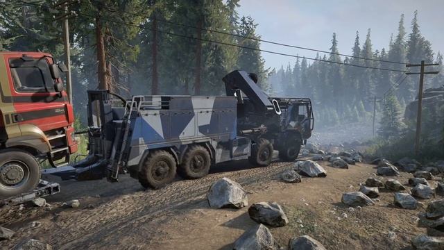 SnowRunner - Tatra Force T815-7 8x8 Military Truck - Offroad Towing Tatra Phoenix 8x8 Fuel Tanker смотреть онлайн