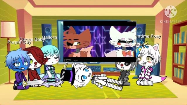 FNaF sister location react to Fnaf Memes смотреть онлайн