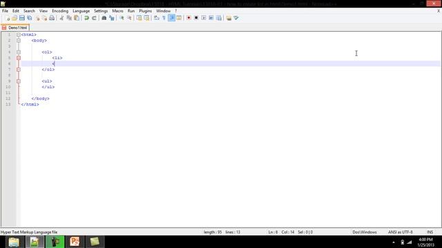 How to create List in HTML смотреть онлайн