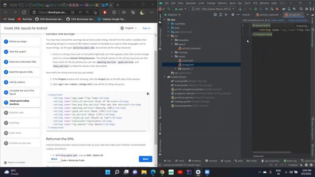 GDSC SOKENDAI "Android app development using Kotlin" Developed the 2nd app "Tip Calculator" Part 2 смотреть онлайн