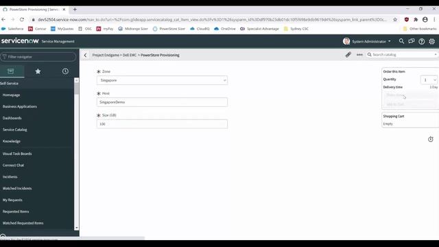 Multicloud PowerStore provisioning from ServiceNow and Ansible смотреть онлайн