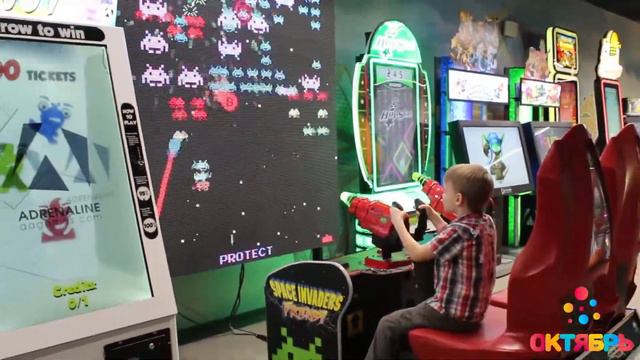Аттракционы Октября: игровые аппараты смотреть онлайн