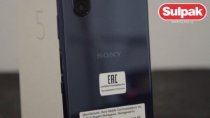 Смартфон Sony Xperia 5 Navy J9210RU/L распаковка (www.sulpak.kz)