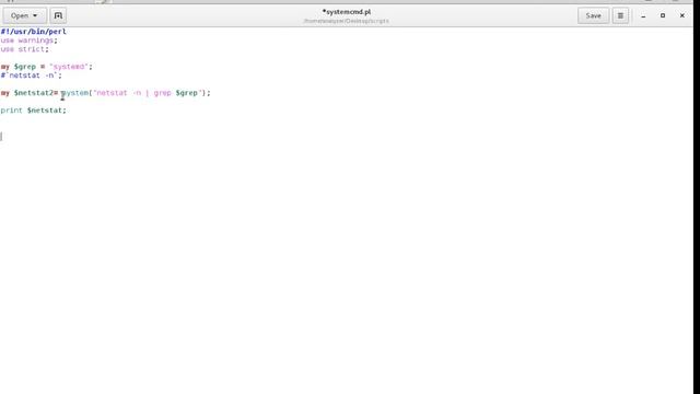 Perl 6 - system commands смотреть онлайн