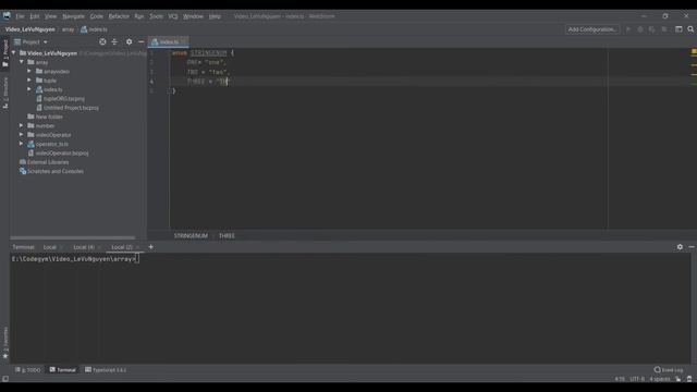Bài 8. Hướng dẫn sử dụng enum trong TypeScript смотреть онлайн