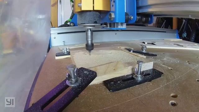 Vevor CNC Router 8080 :  Vevor Evolution 4 Router : Machine Bad Job 1: Carving Object Execution 1