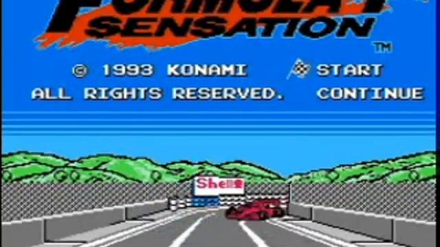 Formula 1 Sensation Europe Nes Gameplay video Snapshot смотреть онлайн