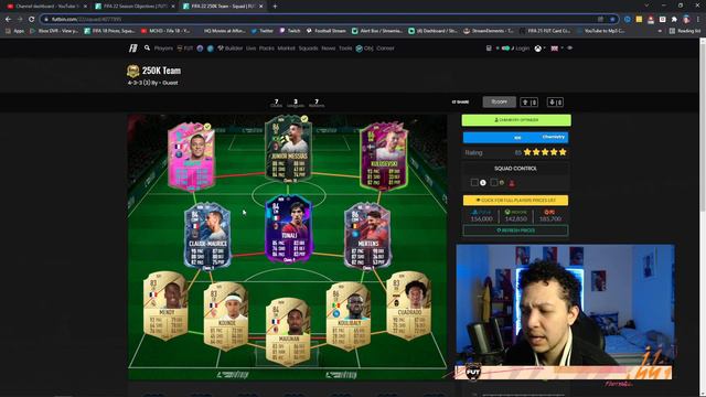 I BUILD YOUR TEAMS! FIFA 22 100K, 150K, 200K, 250K, 300K, 500K, 600K, 1M HYBRID SQUAD BUILDER смотреть онлайн