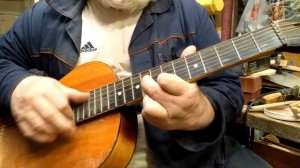 Семиструнная гитара. Russian guitar. Просто старая мелодия