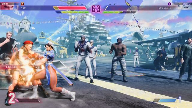 Street Fighter 6 CAMMY VS CHUN-LI(LEVEL 5) смотреть онлайн