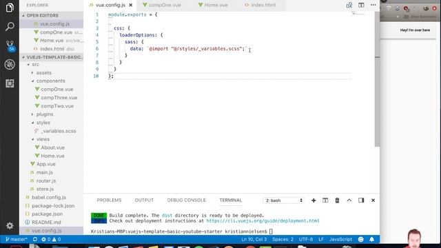 VueJS | run serve build + change build publicPath part I смотреть онлайн