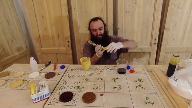 Шпаклевка по дереву. Эксперимент. Titebond 2 и 3, BORMA BASE, VGT, ТЕКС, ПВА и эпоксидка ЭД-20.