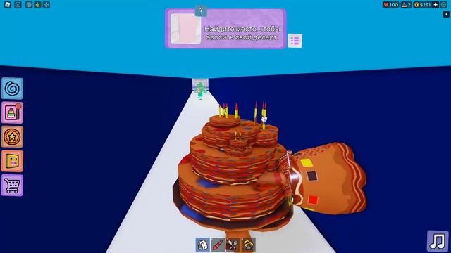 ГОТОВИЛИ, НО СЛУЧАЙНО САМИ СТАЛИ ТОРТАМИ! Roblox Make a Cake: Back for Seconds! смотреть онлайн