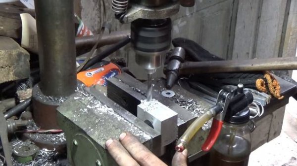 Стойки руля на Днепр. Making Handlebar Riser