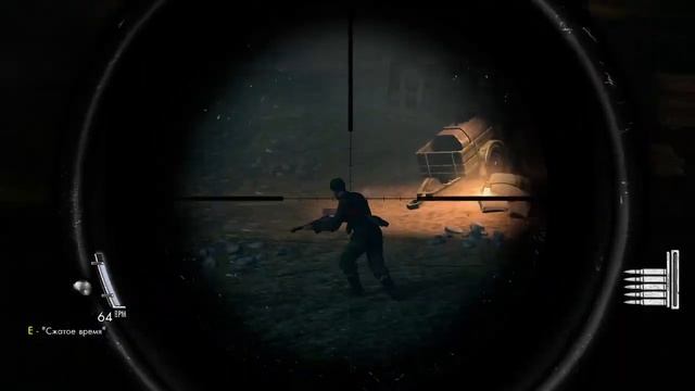 финал Sniper Elite v2 (все катсцены, на русском) полное прохождение без комментариев смотреть онлайн