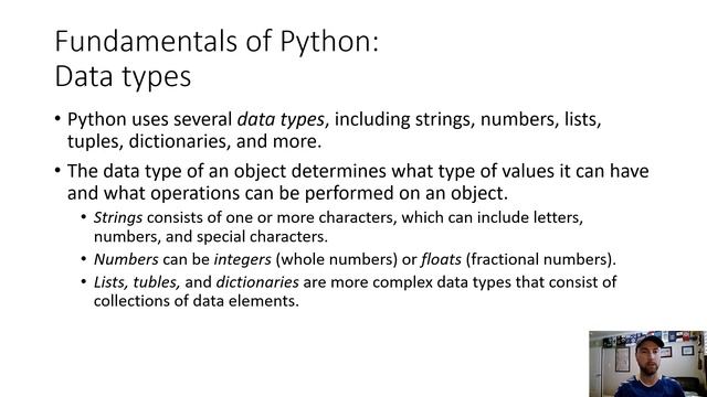 GEOG 232, Week 13 Lecture: Python, Part 1 смотреть онлайн