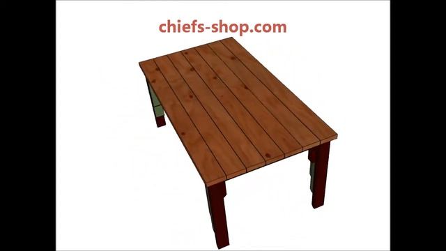 Chief's Shop Sketch of the Day: Garden Dining Table смотреть онлайн