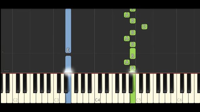 Rockstar - BoyWithUke l EASY Piano Tutorial смотреть онлайн