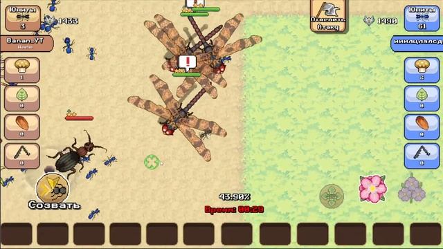 ЗАРАБАТЫВАЕМ ЗОЛОТОЙ РАНГ! ДВА ЗОЛОТЫХ БОССА / Pocket Ants: Симулятор Колонии №4 смотреть онлайн