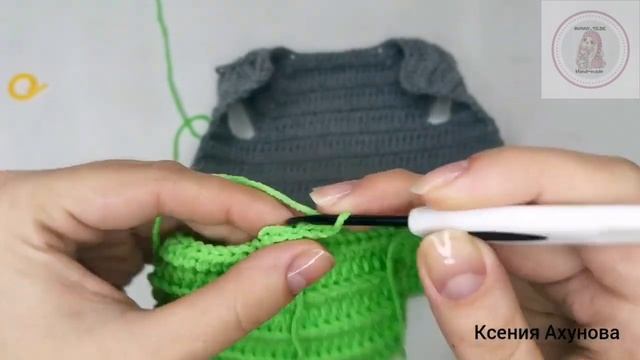 Комбинезон крючком для котика/зайки, в стиле Тильда. #вязанныеигрушки #комбинезоспицами смотреть онлайн