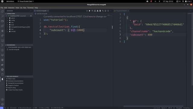 MongoDB Tutorial #04 Daten filtern [Full-HD] [Deutsch/German] смотреть онлайн