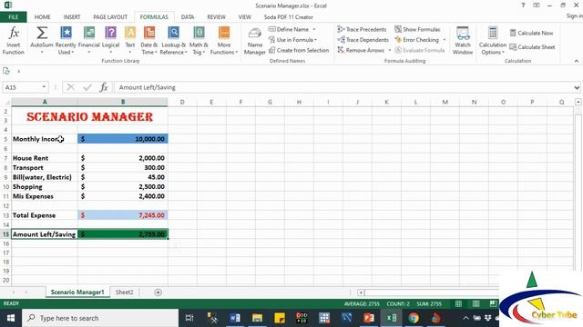 Excel What-If Analysis: How to Use the Scenario Manager in Amharic смотреть онлайн