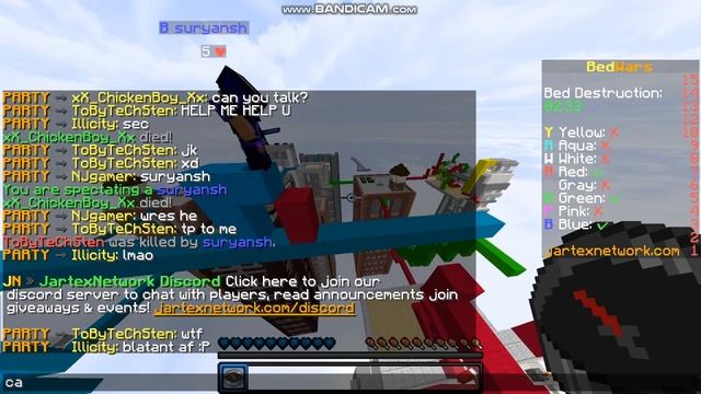 suryansh Hacks (Minecraft Bedwars) смотреть онлайн