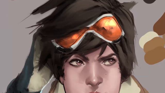SPEED PAINT -Tracer- ¿Cuánto vale tu arte? 💵 💵 💵 смотреть онлайн