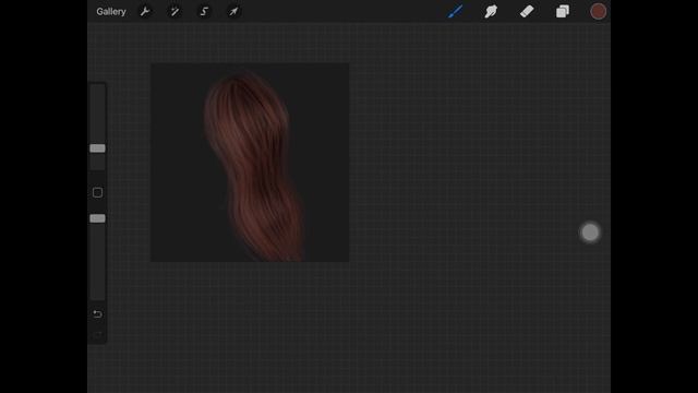 Draw Realistic Hair in Procreate | Procreate Tutorial For Beginners смотреть онлайн