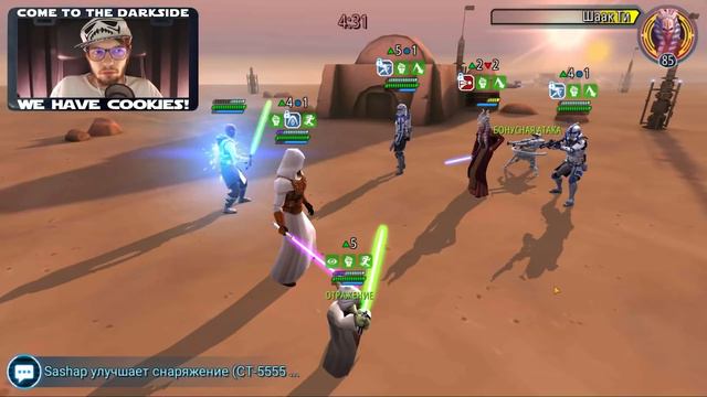 VS Leon Sumbiches | 2-4-14 ВА 3х3 | SWGOH #327 смотреть онлайн