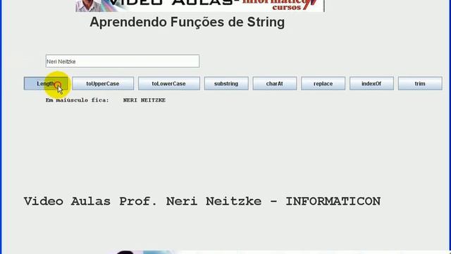 Aula 1606 java - Método trim manipulando String смотреть онлайн