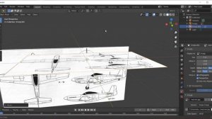 Blender 3d. Низкополигональная модель самолета. Часть 1