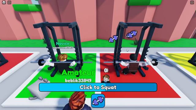 Я стал сильнее в симуляторе качка! Roblox смотреть онлайн