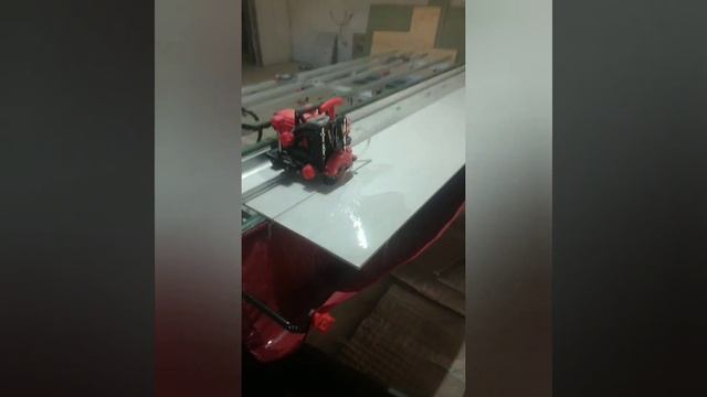 Shijing 9510 + стол. автоматический станок в работе