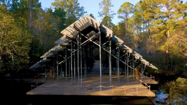 Pinecote Pavilion - Crosby Arboretum - Picayune, MS смотреть онлайн