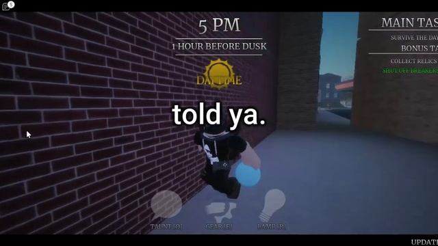 Murch's Night Vision requires 10000 IQ to use | Survive the Night [ROBLOX] смотреть онлайн