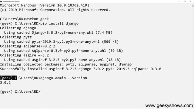 How to Install Django in Virtual Environment and Create Django Project (Hindi) смотреть онлайн