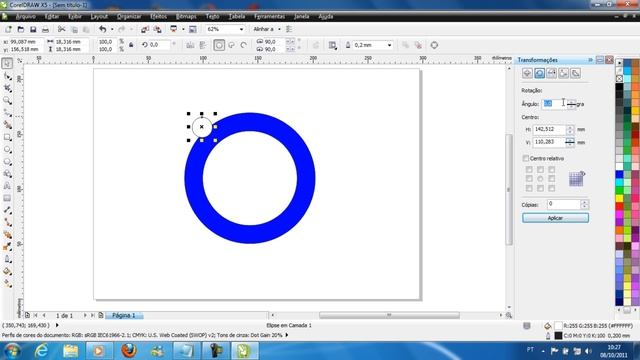 Corel Draw x5 engrenagem 3d.mp4 смотреть онлайн