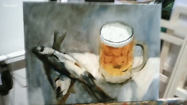 ? ХуДоЖнИкИ | Живопись | Рисуем вместе | Мужской натюрморт | Вугар Мамедов смотреть онлайн