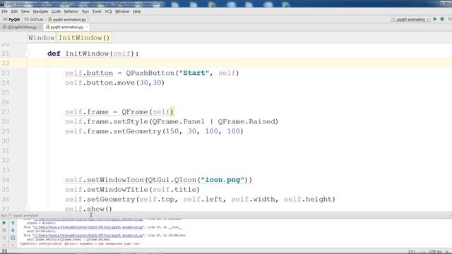 47 PyQt5 Animation With QPropertyAnimation смотреть онлайн