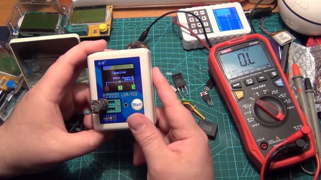 Обзор на Тестер Радиоэлементов Новая модель LCR-TC2 смотреть онлайн