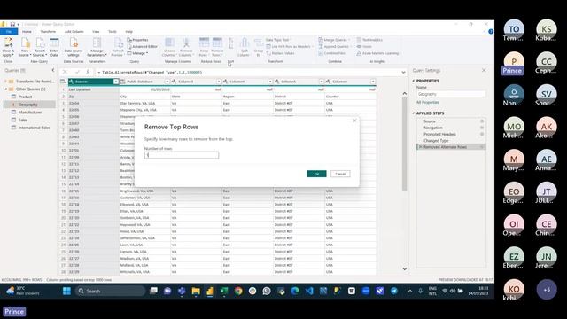 Power BI Office Hour 131: Transforming Data in Power Query | Prince Chukwuemeka смотреть онлайн
