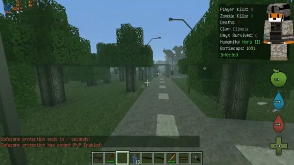 Minecraft DayZ  выживание