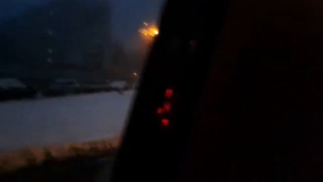 VLOG Чудесное утро 14.12.14 / Дорога в школу и первый снег! смотреть онлайн