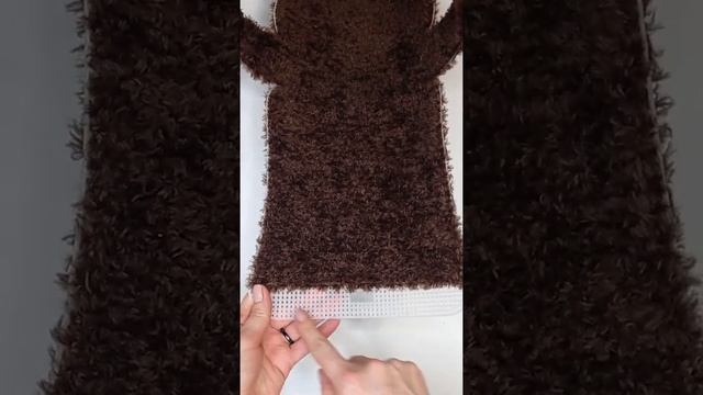 Сумка на канве из пряжи Yarnart Mink смотреть онлайн