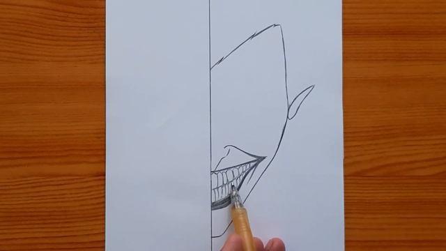 How to draw Joker | Joker step by step | easy tutorial смотреть онлайн